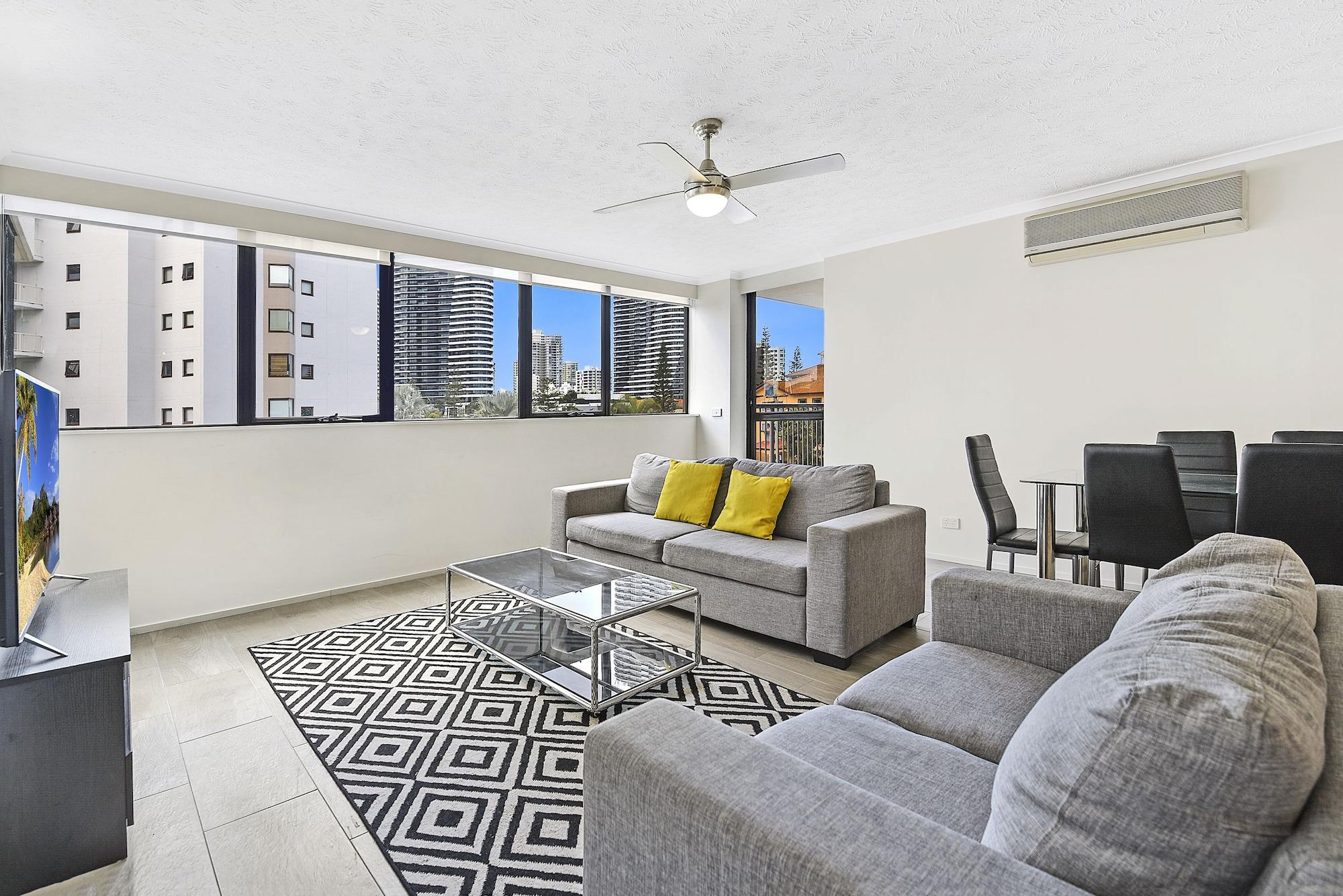 Broadbeach Travel Inn Apartments Gold Coast Kültér fotó