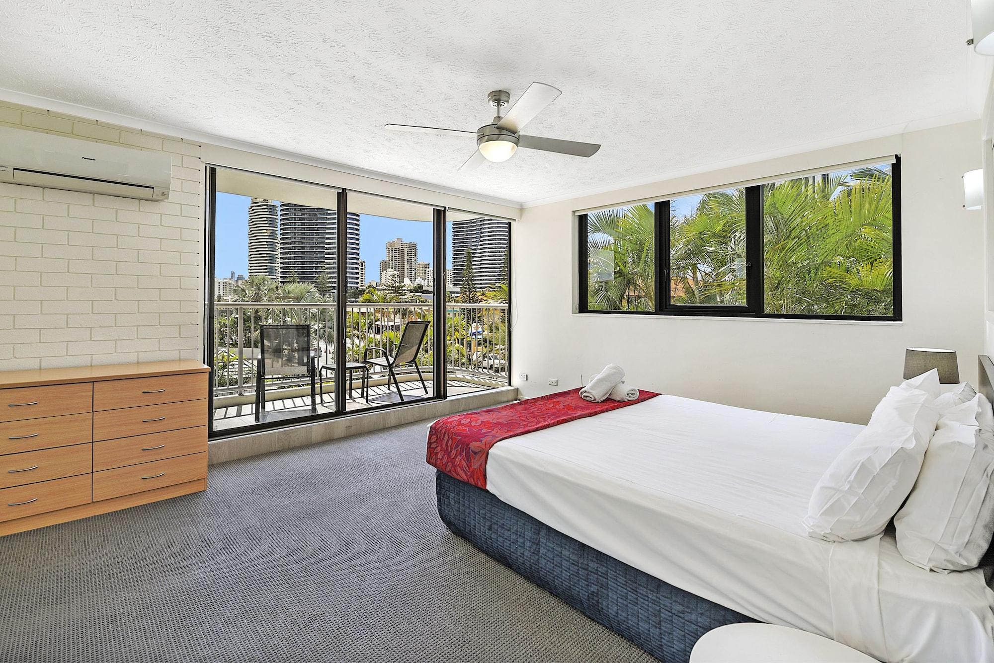 Broadbeach Travel Inn Apartments Gold Coast Kültér fotó