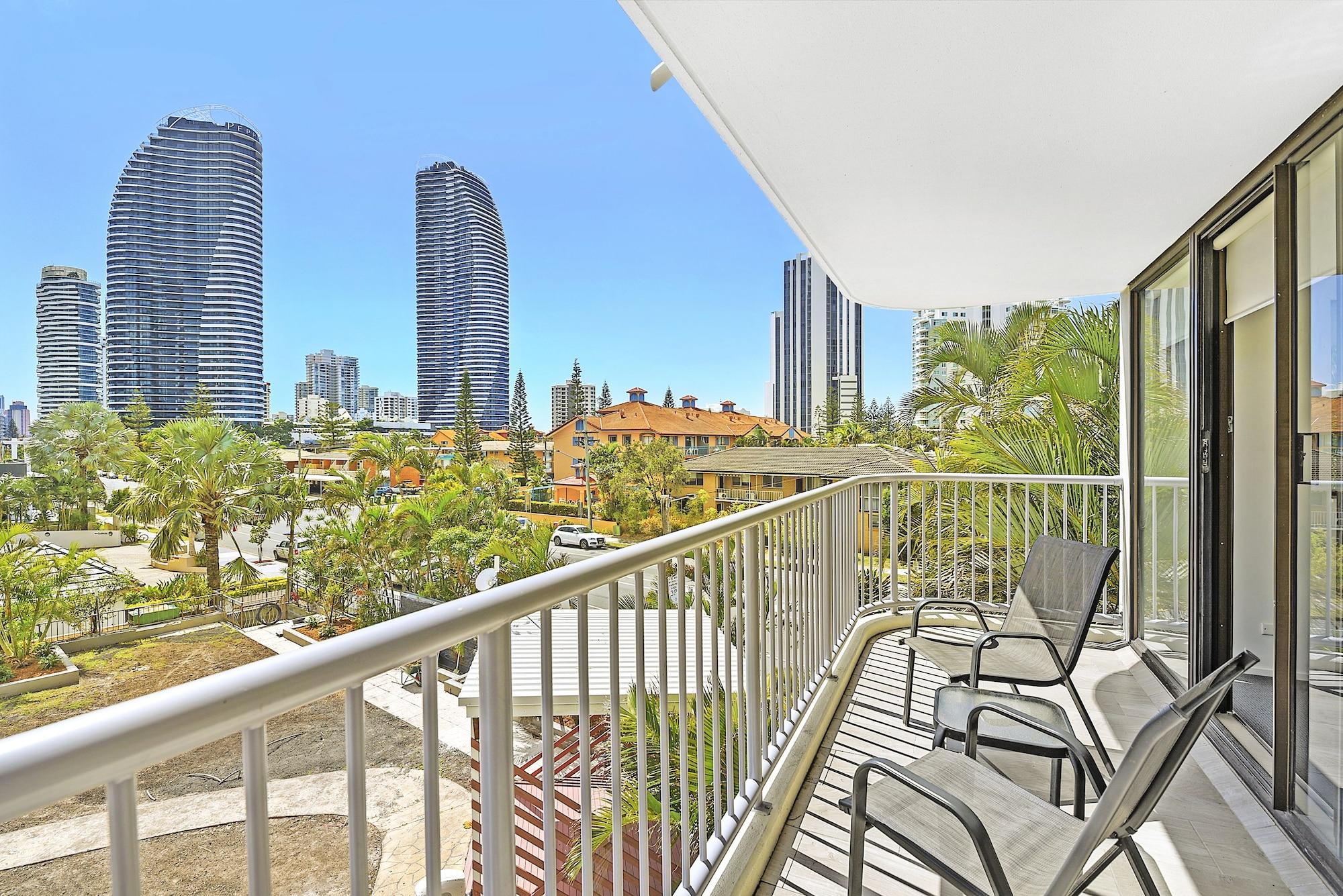 Broadbeach Travel Inn Apartments Gold Coast Kültér fotó