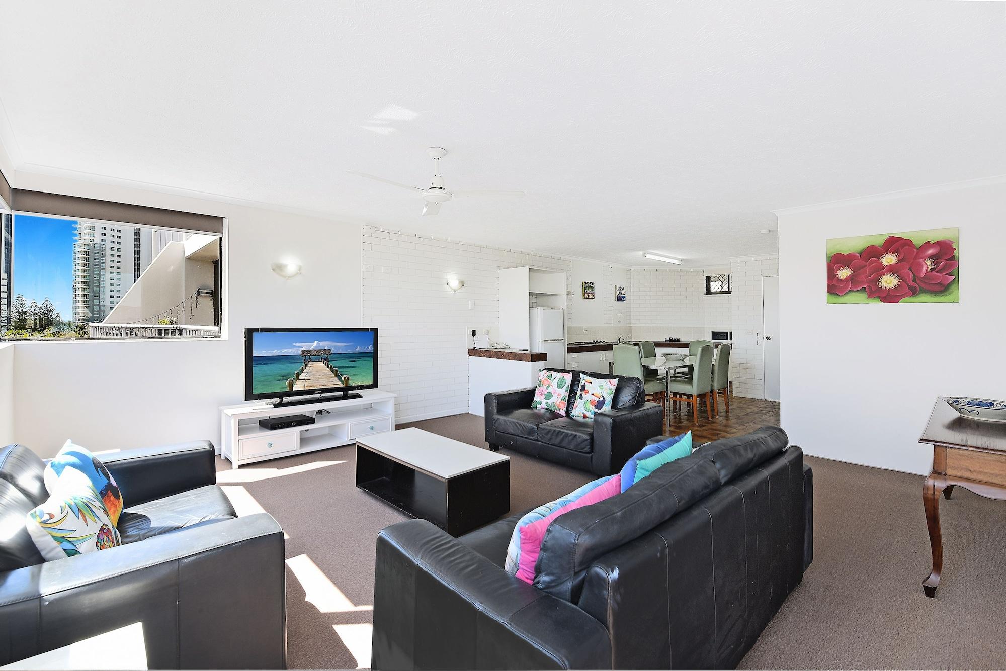 Broadbeach Travel Inn Apartments Gold Coast Kültér fotó