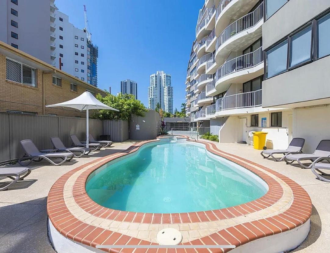 Broadbeach Travel Inn Apartments Gold Coast Kültér fotó