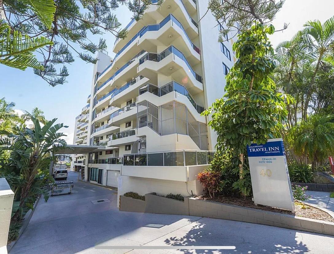 Broadbeach Travel Inn Apartments Gold Coast Kültér fotó